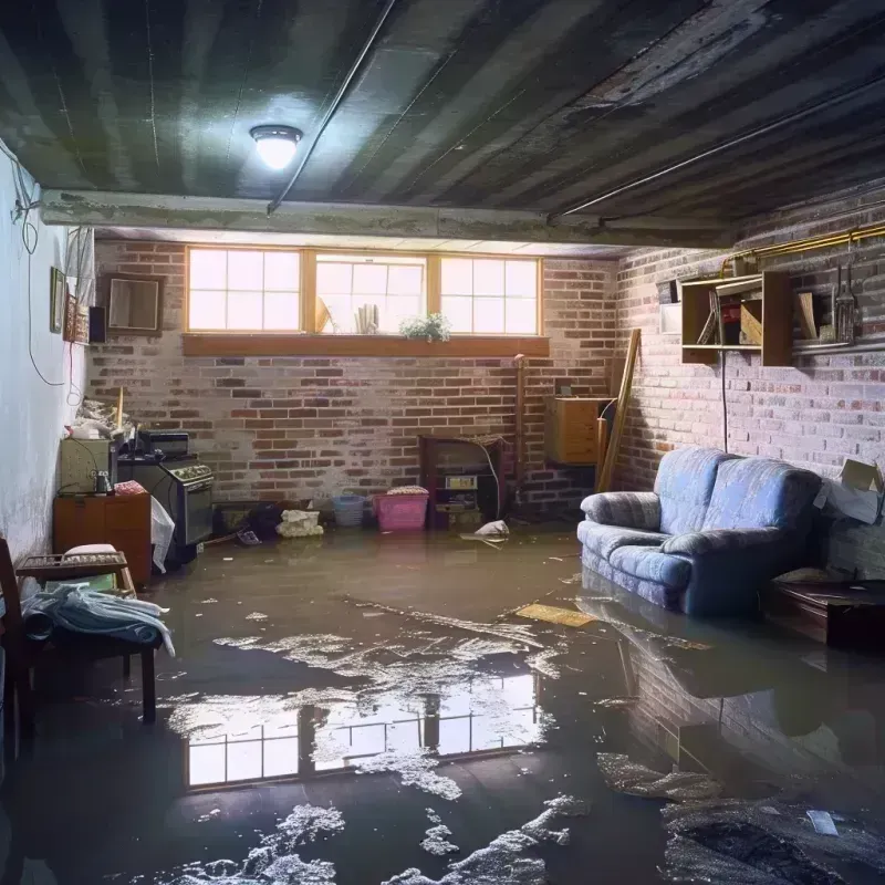 Flooded Basement Cleanup in Bethany, OR